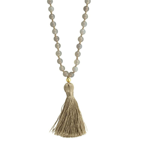 Yoga mala necklace