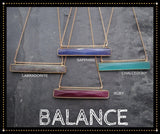 Gemstone Bar necklace