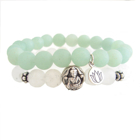 Buddha Bracelet stack 