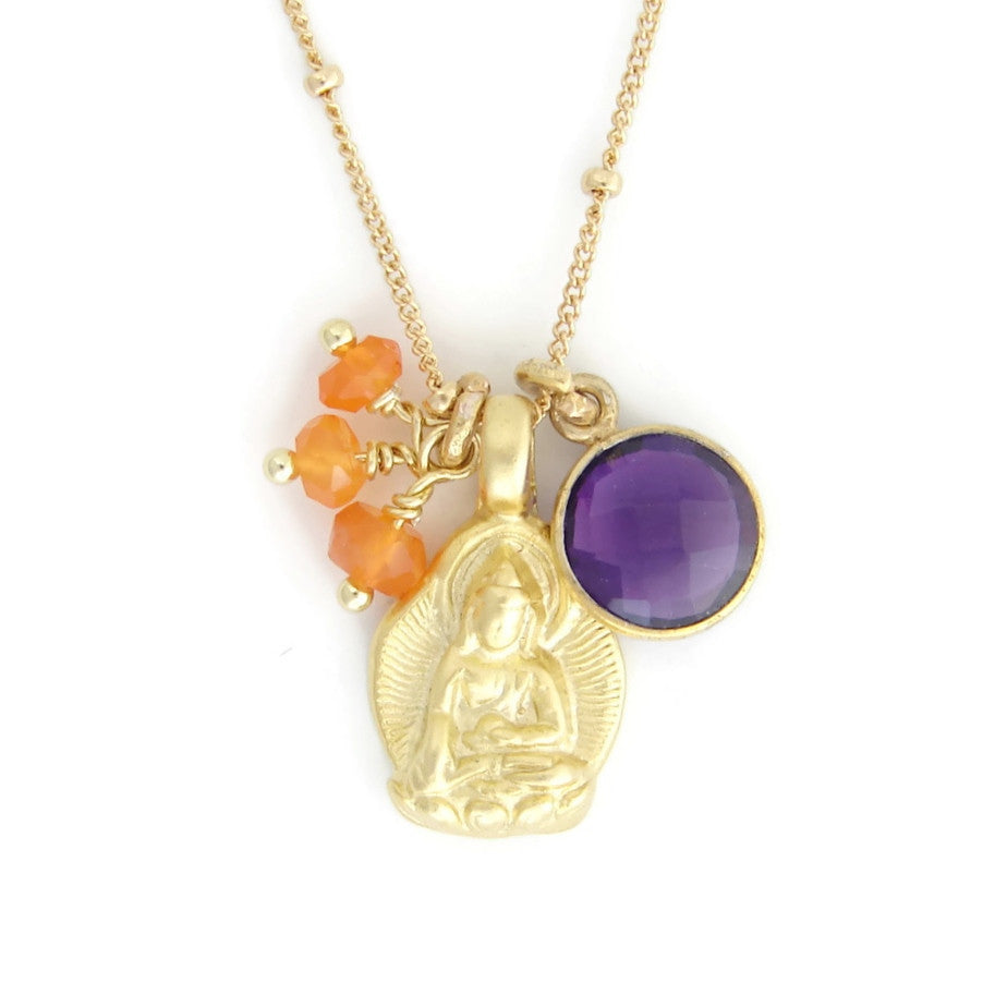 Gold Buddha Necklace