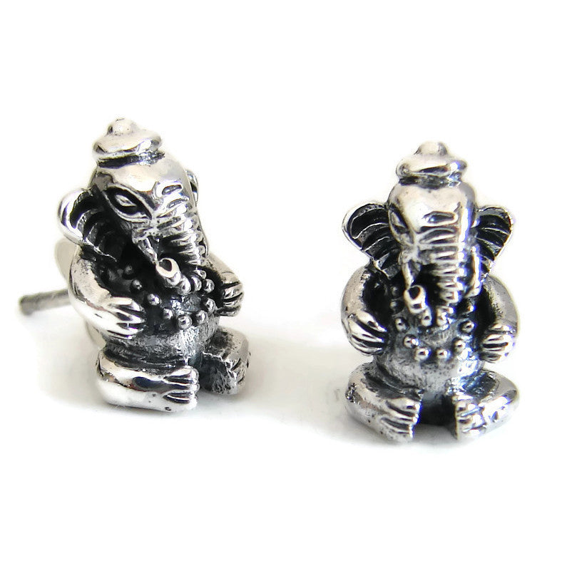 Ganesh Post Earrings