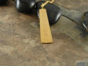 Lotus Gold Necklace
