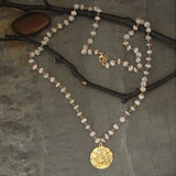 Lotus necklace