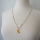 Moonstone necklace