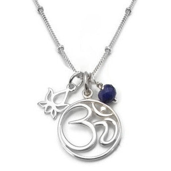 Om Necklace | yoga jewelry