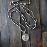 Gemstone necklace