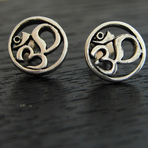 Om Earring post- Harmony Peace