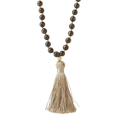 Yoga mala necklace
