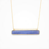 Sapphire Bar Necklace