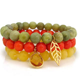 Travel with Me - Travel Jewelry Tulsi Bracelet Stack - Pranajewelry - 2