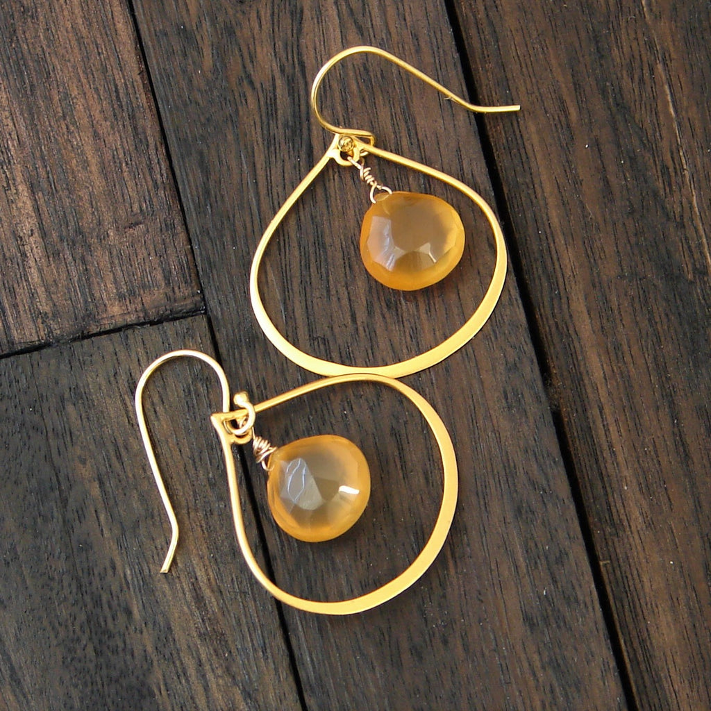 Lotus earrings