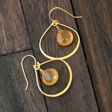 Lotus earrings