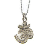 Diamond Om Necklace