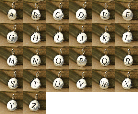 Personalize with Initial Letter Charms - Pranajewelry
