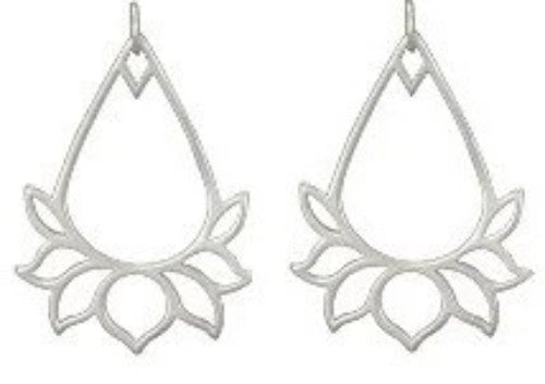Lotus Earrings - Yoga earrings