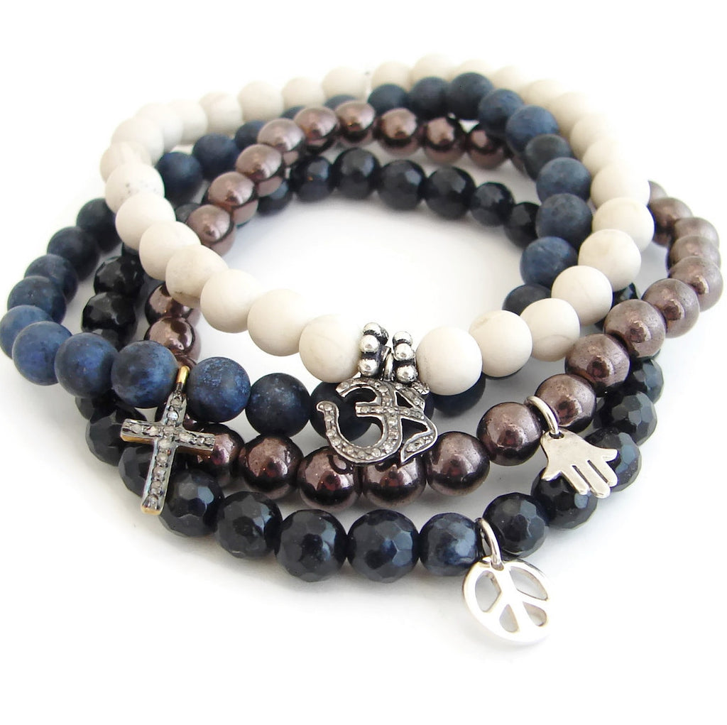 Coexsist | OM | Cross | Hamsa | Peace |  To Exist Together in Peace - Pranajewelry - 2