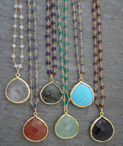  Empowered Gemstone Necklaces -