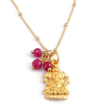 Ganesh Gold Necklace 
