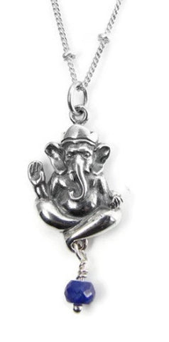 Ganesh Sapphire Necklace