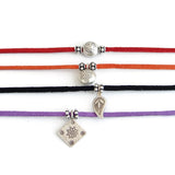 Yoga Inspired Charm Bracelets | Om | Lotus