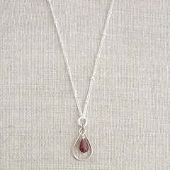 Lotus petal necklace 