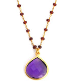 Empowered Gemstone Necklaces - Truth  Hope  Prosperity